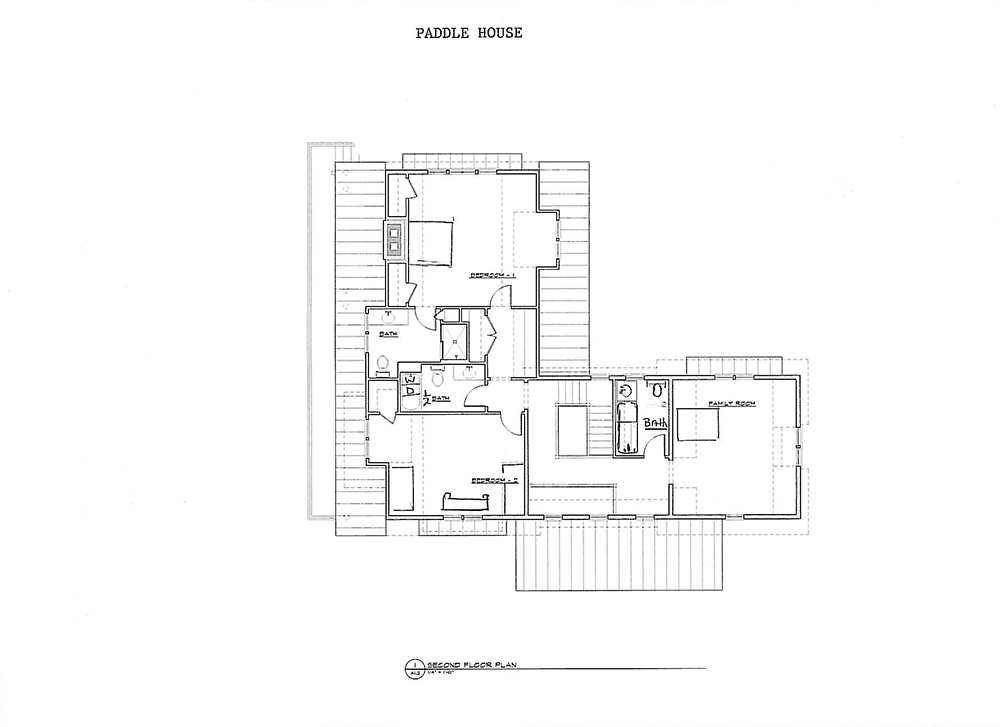 Paddle House 2nd Floor Layout